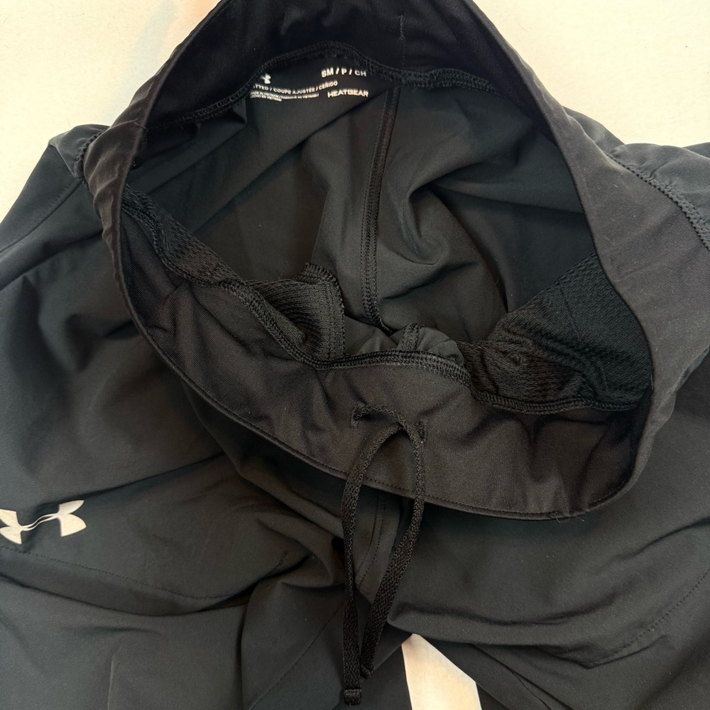 Under Armour HeatGear Storm Ankle Zip Black Fitted Training Pants Small - Picture 6 of 9